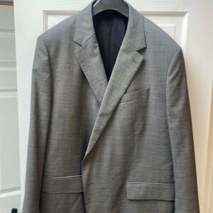 Bonobos light Grey checked suit 52s